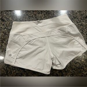 lululemon athletica Women's White Shorts